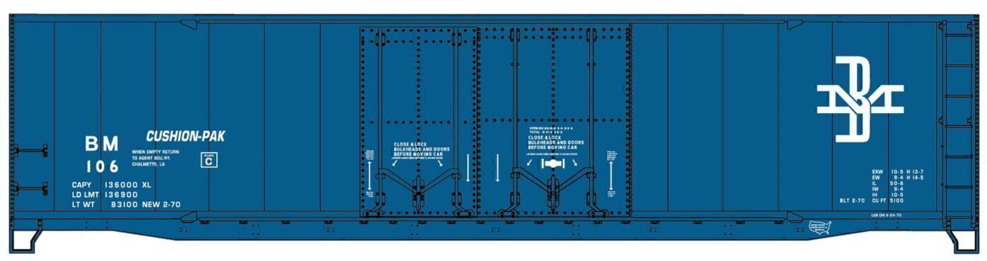 CVR Picture for 50' Dbl plug dr box B&M