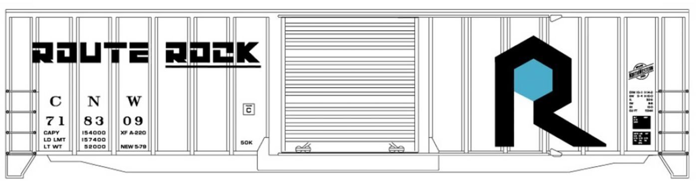 CVR Picture for 50ft steel box ROCK White