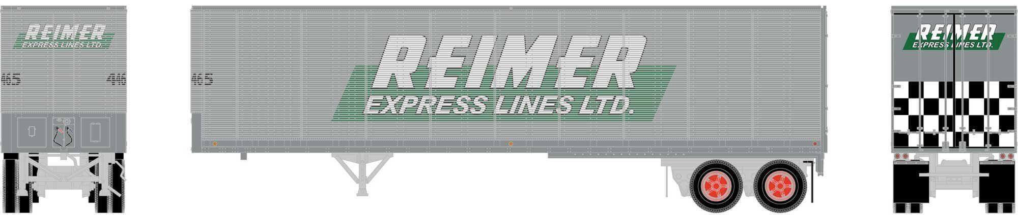 CVR Picture for 40' Fruehauf Trailer Reimer #4465