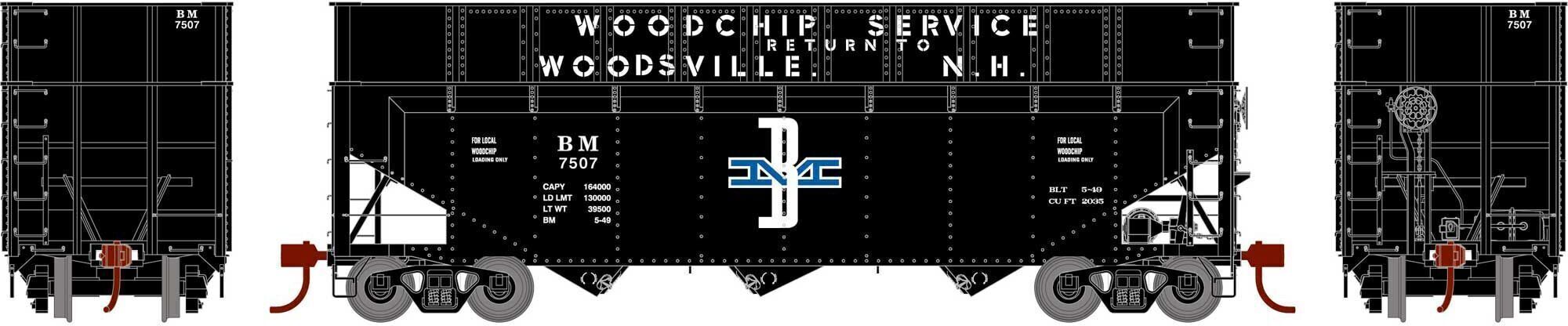 CVR Picture for 40' woodchip hop B&M #7507