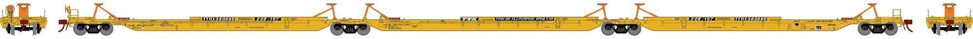 CVR Picture for 57' 3U Spine car TTX #360985