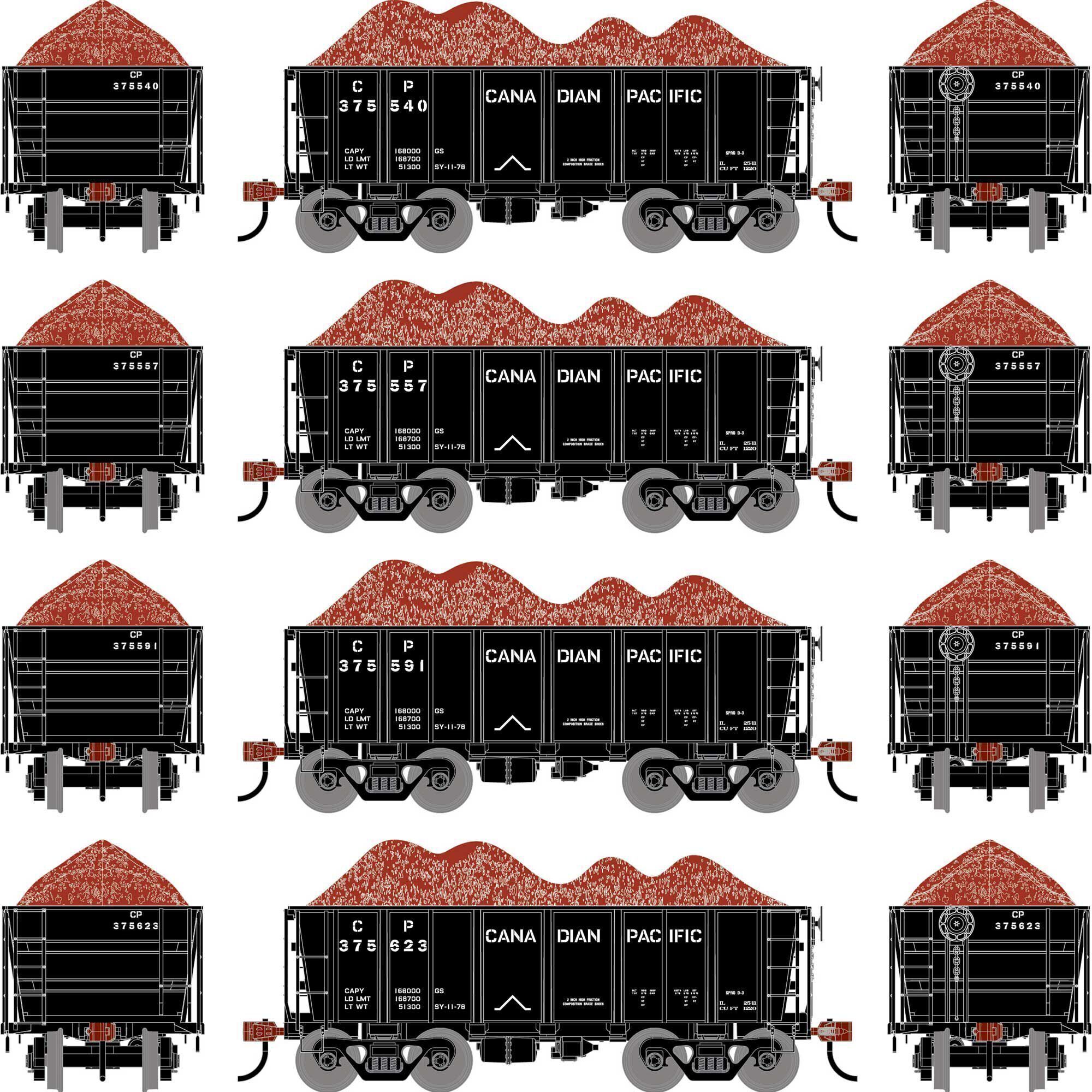 CVR Picture for 26' Ore car CP 4pack #2