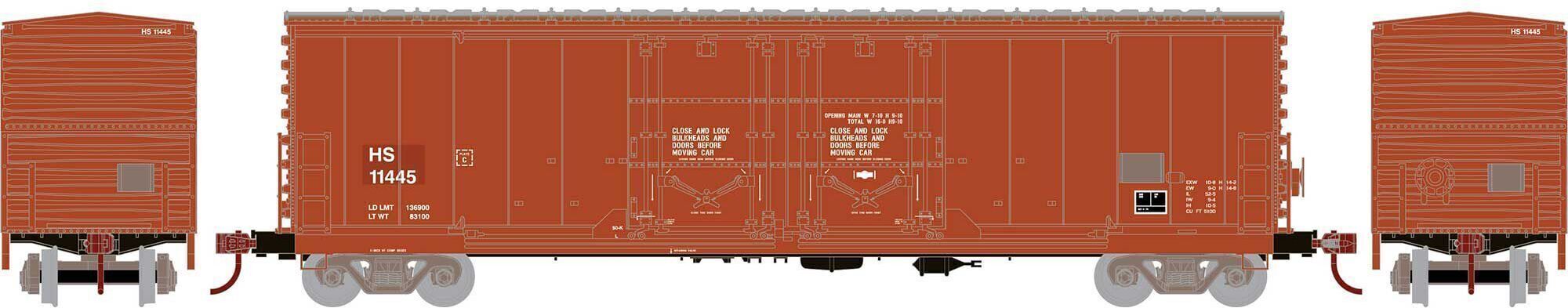 CVR Picture for 50' Evans Dbleplug box H&S #11445