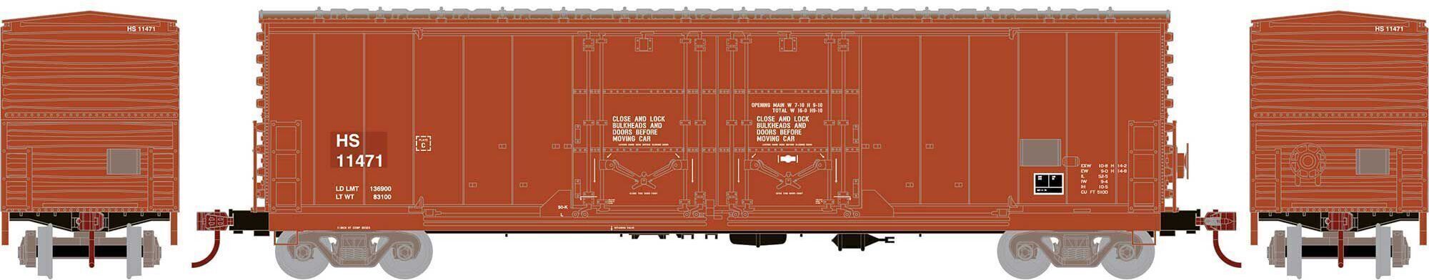 CVR Picture for 50' Evans Dbleplug box H&S #11471