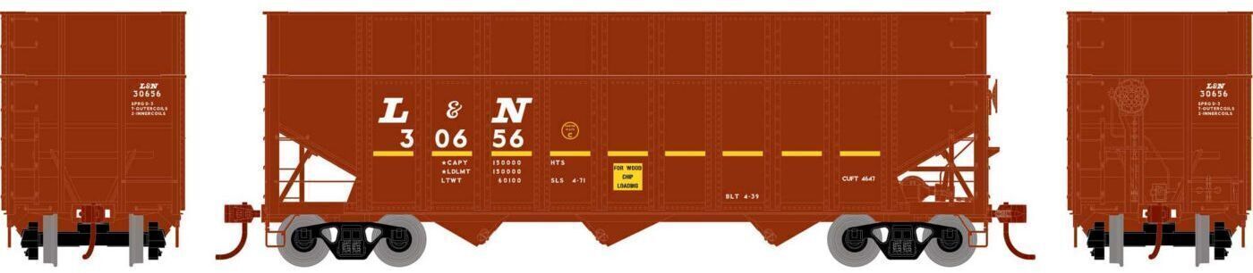 CVR Picture for 40' Woodchip hop L&N #30656