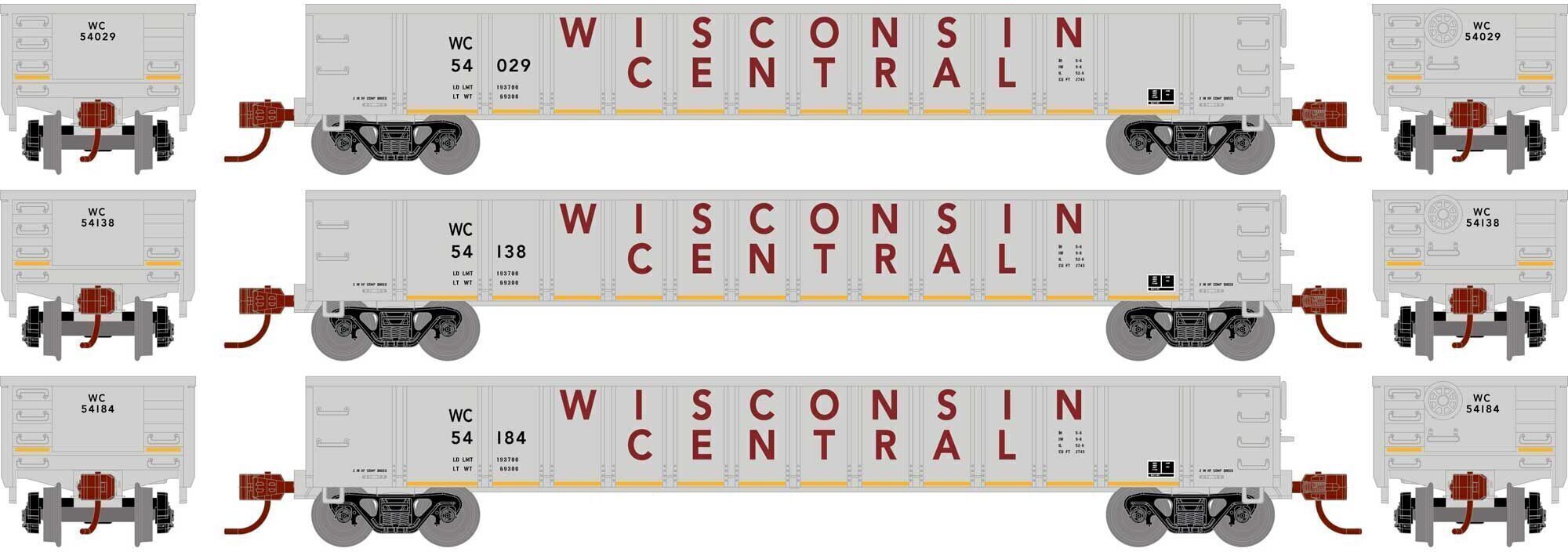 CVR Picture for 52' Mill gondola WC 3pk