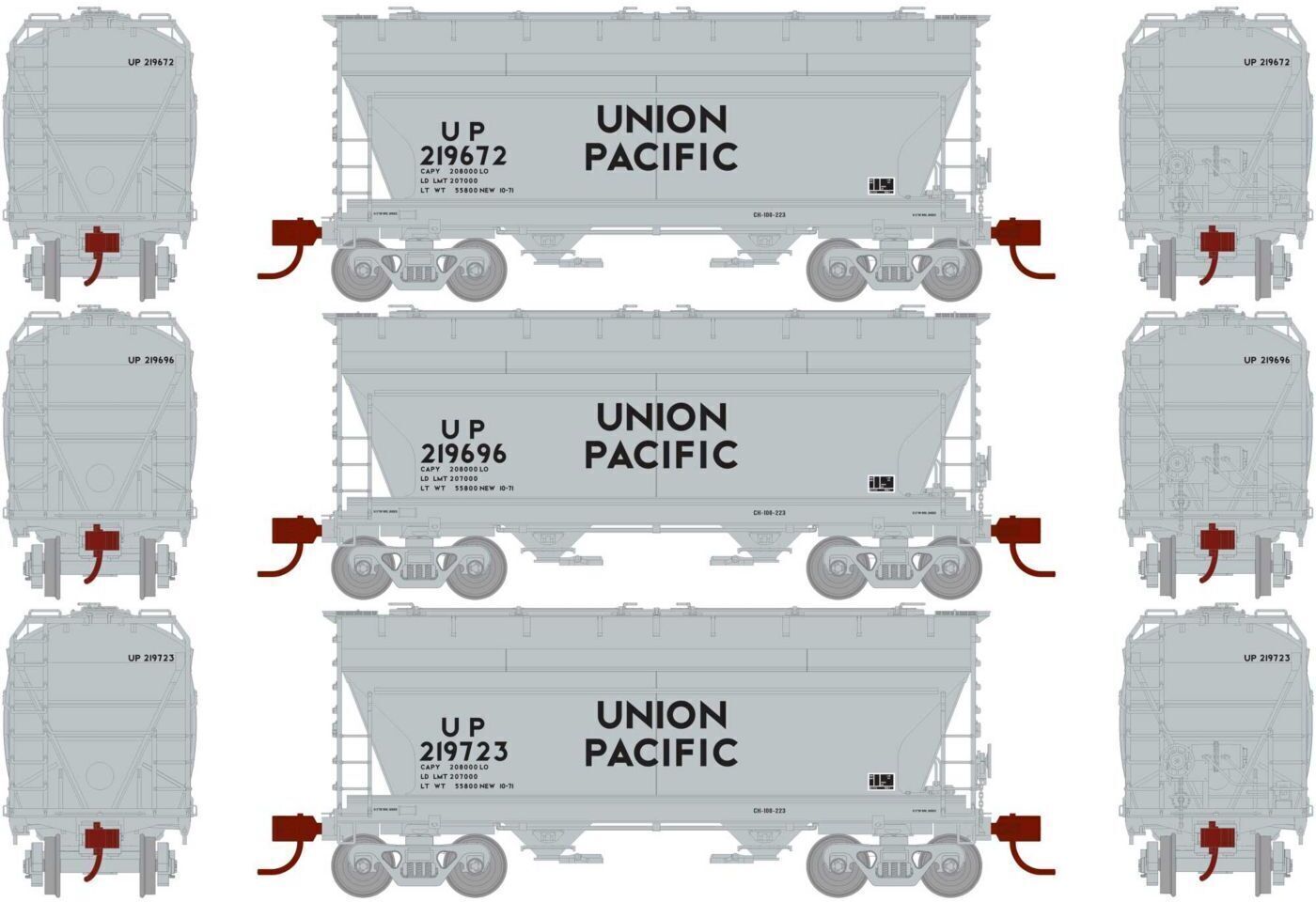 CVR Picture for ACF 2970 covhop UP 3pk