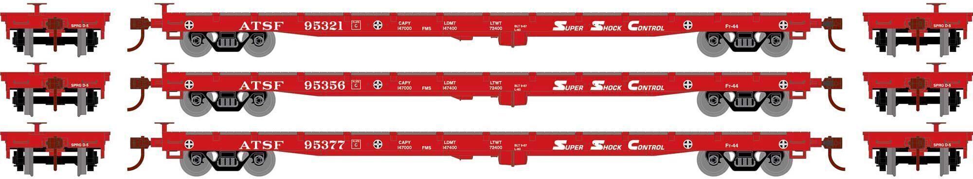 CVR Picture for 60' flat ATSF 3pk