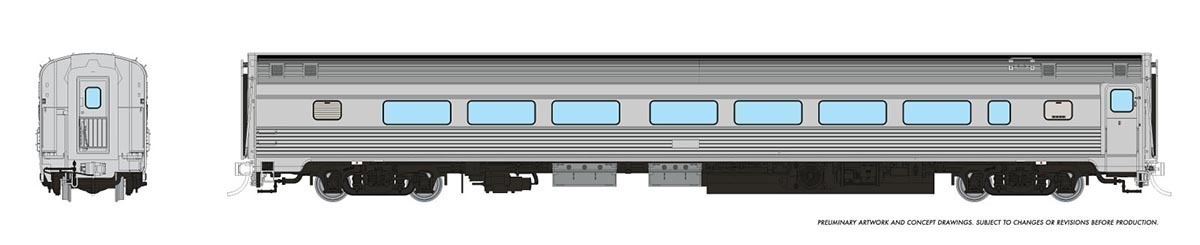 CVR Picture for Budd coach Painted/Unlet