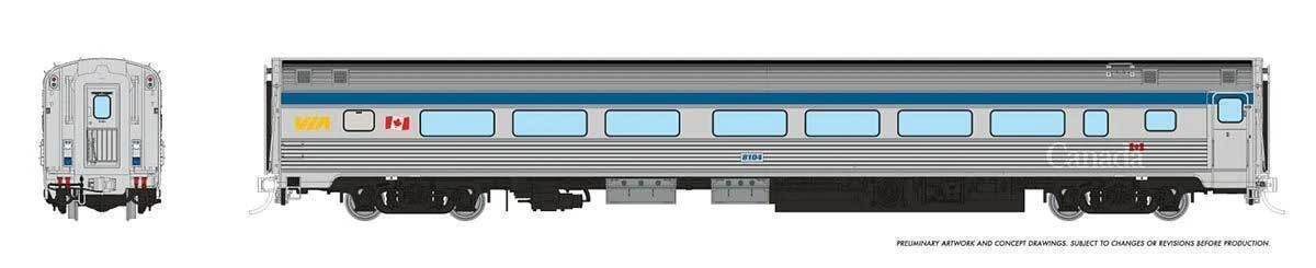 CVR Picture for Budd coach VIA Rail/HEP1+1998 #8112