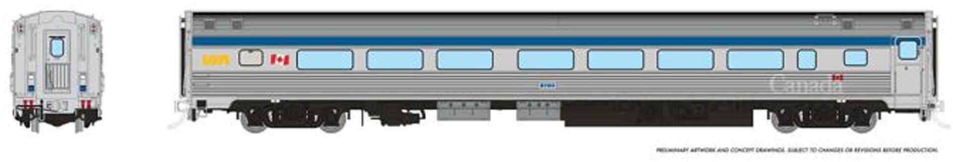 CVR Picture for Budd coach VIA Rail/HEP1+1998 #8118
