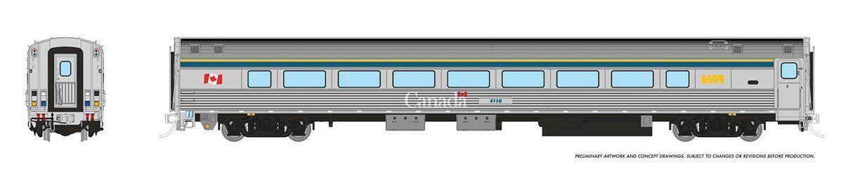 CVR Picture for Budd coach VIA Rail/HEP2+1996 #4121