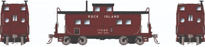 CVR Picture for NE caboose RI/Maroon #17601