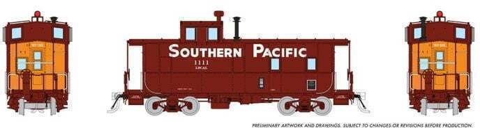 CVR Picture for C-40-3 caboose SP #1111 1970+