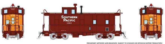 CVR Picture for C-40-3 caboose SP #1216 mid1960's+