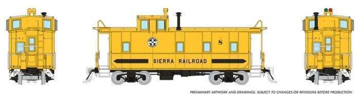 CVR Picture for C-40-3 caboose Sierra RR #8 1970+