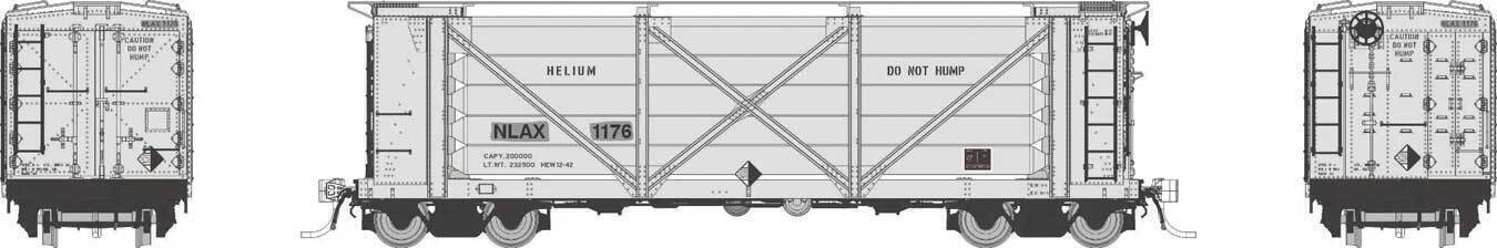 CVR Picture for ACF Helium car NASA/All Silver