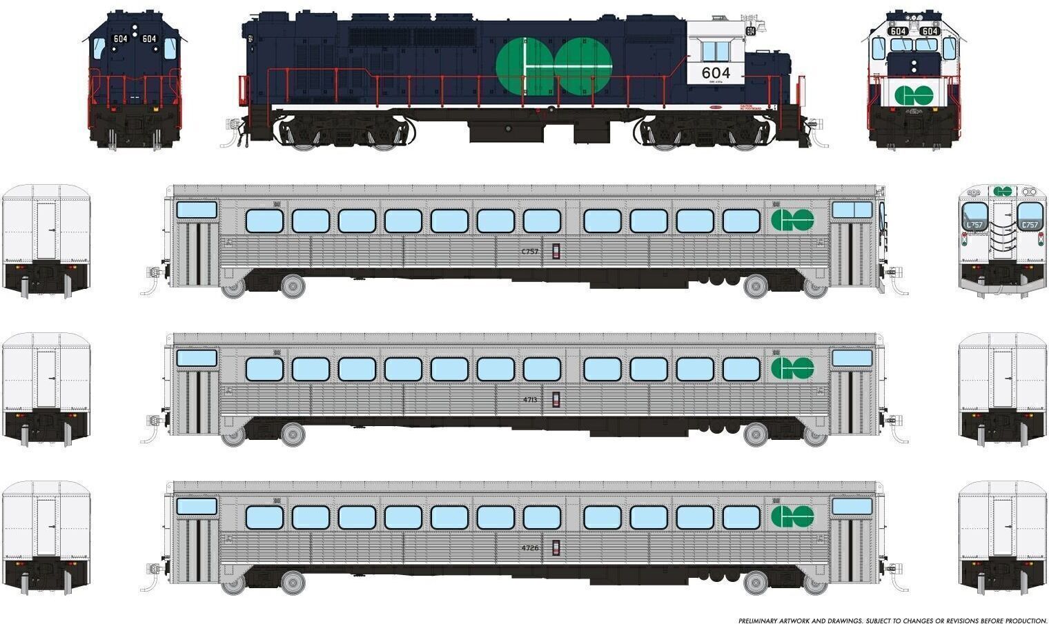 CVR Picture for GO Transit Set Blue#2 w/DS