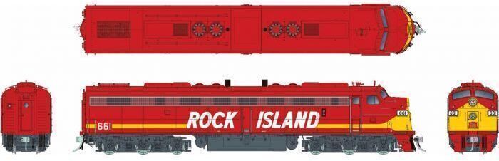 CVR Picture for E8A/HEP Rock Island #662 w/DS