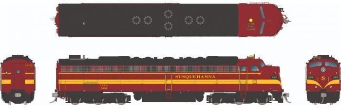 CVR Picture for E8A/HEP w/DL NYS&W #2402 w/DS