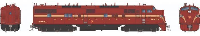 CVR Picture for EMD E7A PRR 5Str #5901 w/DS