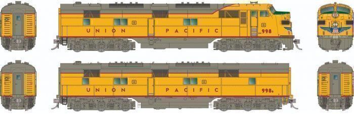 CVR Picture for EMD E7A/B UP #990+#990B w/DS