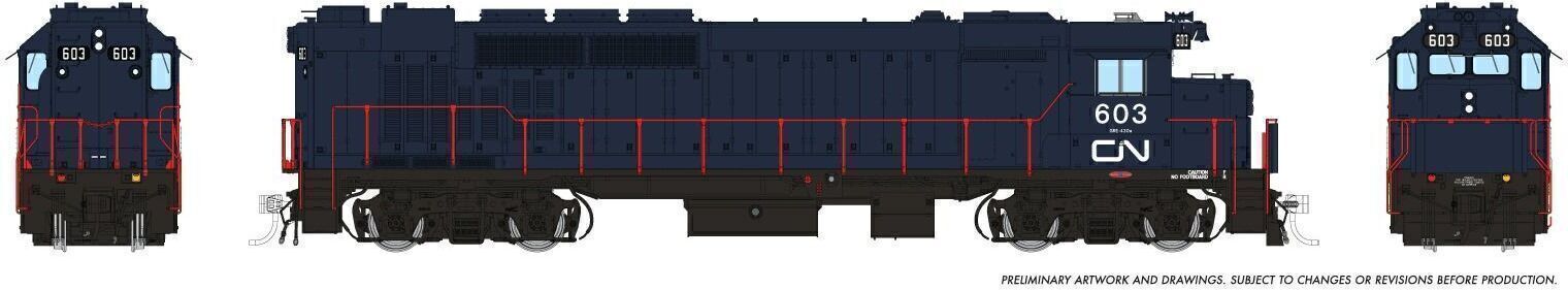 CVR Picture for GP40TC CN/Blue #603 w/DS