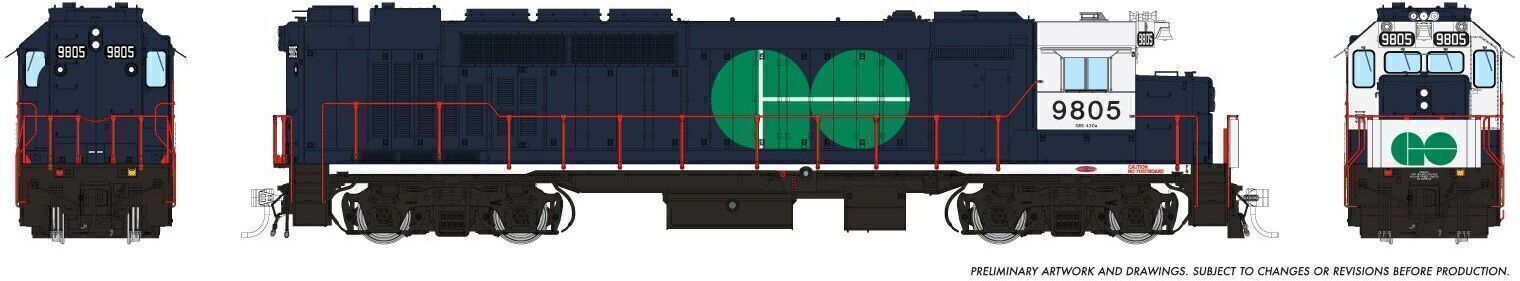 CVR Picture for GP40TC GO Transit/Blue #9805 w/DS