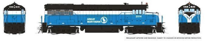 CVR Picture for U25B GN #2514 w/DS +1967