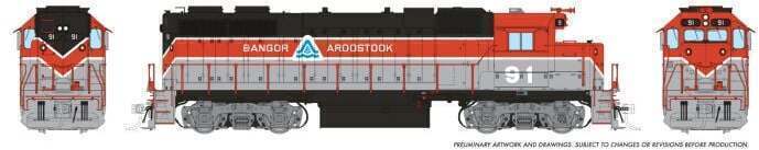 CVR Picture for GP38 BAR Red/Grey/Blk #93