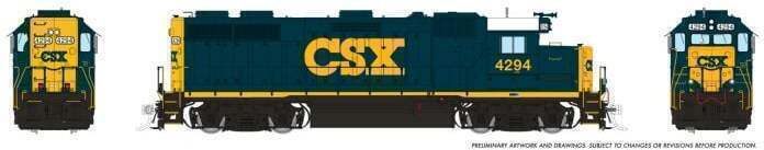 CVR Picture for GP39 CSX YN3 #4298