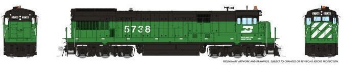 CVR Picture for U33C BN #5745 w/DS