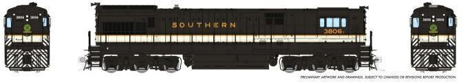 CVR Picture for U33C Southern #3807 w/DS