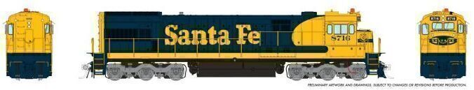 CVR Picture for U36C SantaFe/YellowWB #8721 w/DS
