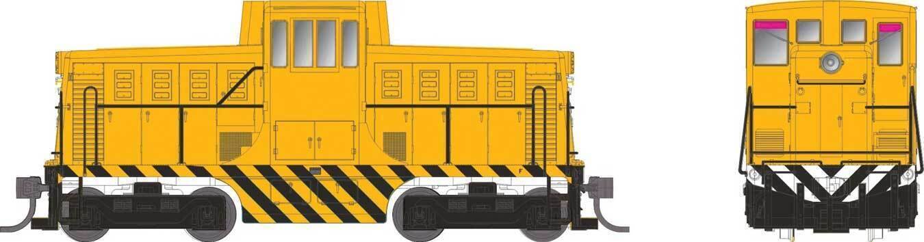 CVR Picture for GE 44Ton Industrial-Yellow w/DS