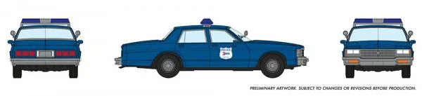 CVR Picture for 80's Impala Amtrak Police Sedan