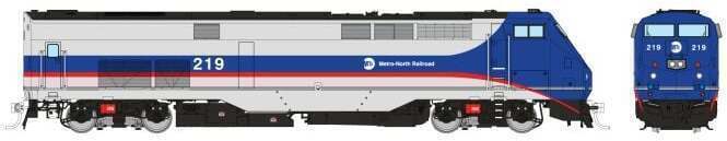 CVR Picture for P32AC-DM MN Blue/Red/Silver #219