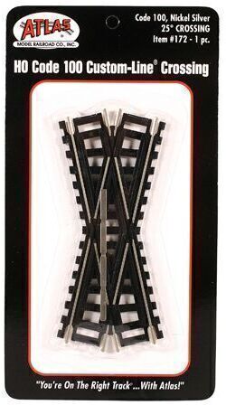 CVR Picture for Code100 NS 25 degree crossing