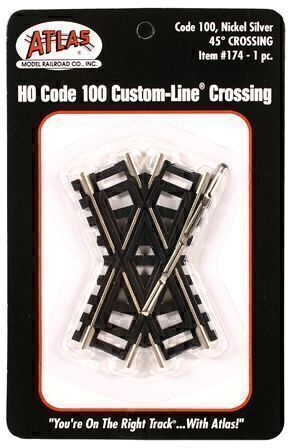 CVR Picture for Code100 NS 45 degree crossing