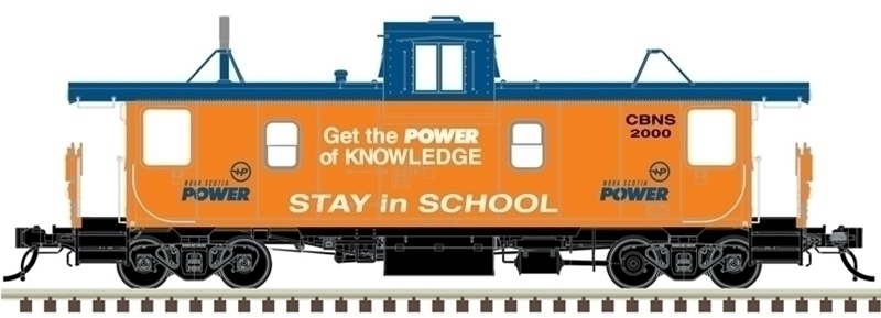 CVR Picture for PSC Caboose CBNS #2000