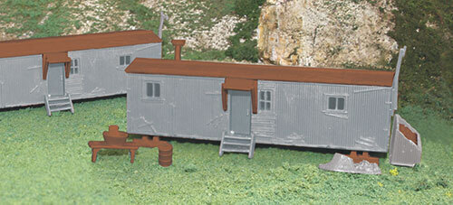 CVR Picture for Railroad Work Sheds Gray/Oxide /2