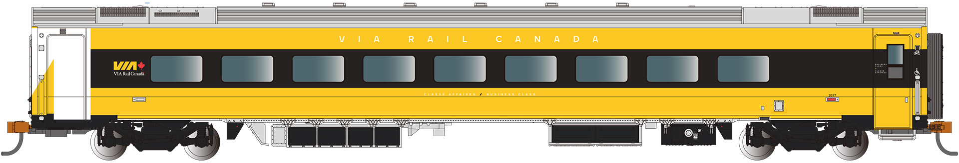 CVR Picture for Siemens Business VIA Rail #2617
