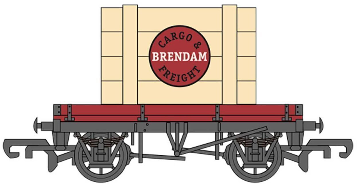 CVR Picture for Thomas&F Brendam cargo Plank Wagon
