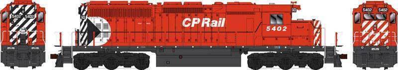 CVR Picture for SD40 CPRail #5409 8in SmMulti