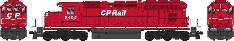 CVR Picture for SD40 CPRail #5412 8in NoMulti w/DS