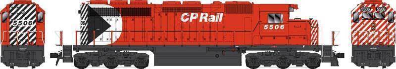 CVR Picture for SD40 CPRail #5506 5in LrgMulti w/DS
