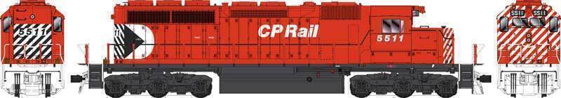CVR Picture for SD40 CPRail #5511 5in SmMulti w/DS
