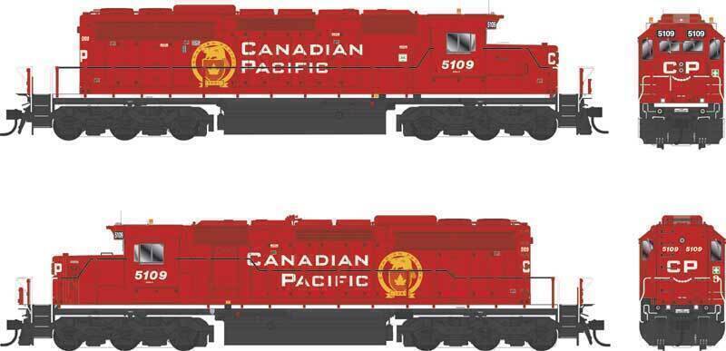 CVR Picture for SD40-3 CP #5109 2Beacons