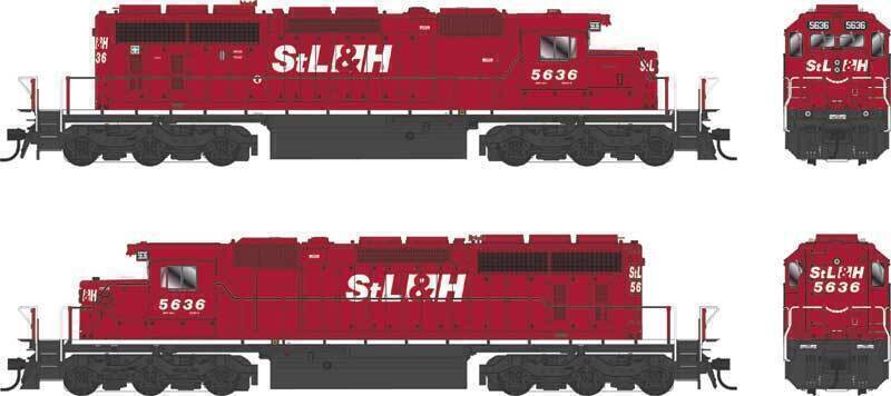 CVR Picture for SD40-2 StL&H #5648