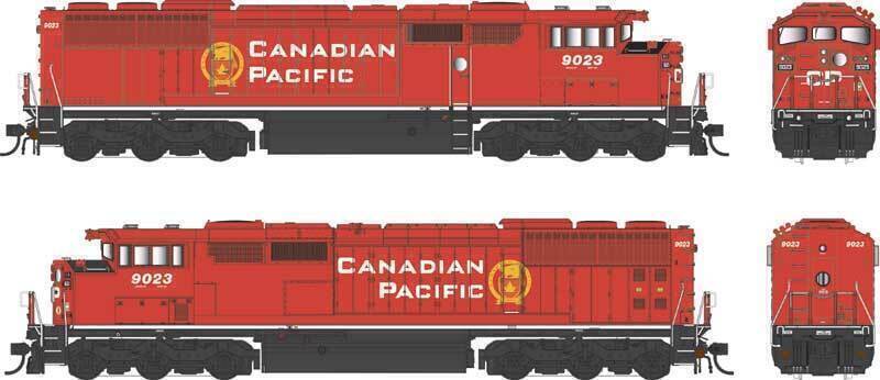 CVR Picture for SD40-2F CP #9023 Beaver